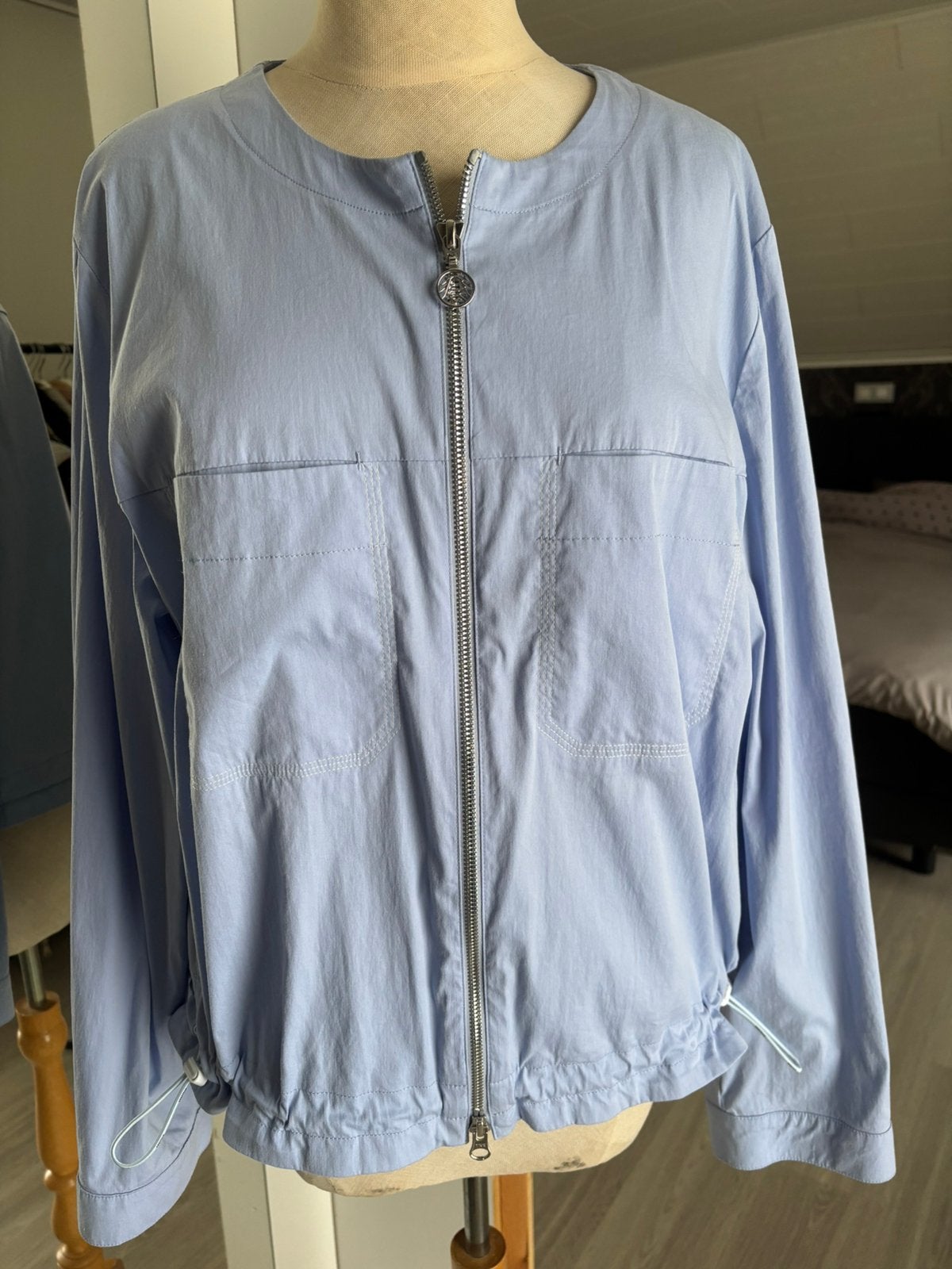 Jasje, Kleding | Dames, Jassen | Zomer, Ophalen of Verzenden, Nieuw, Maat 42/44 (L), Blauw