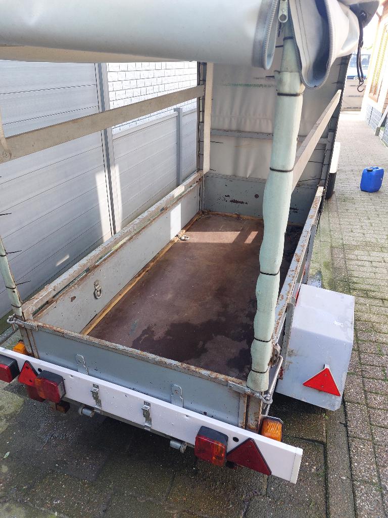 aanhanger  met huif, Auto diversen, Aanhangers en Bagagewagens, Gebruikt, Ophalen