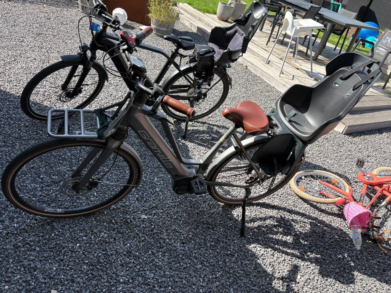 Elektrische fiets granville, Enlèvement