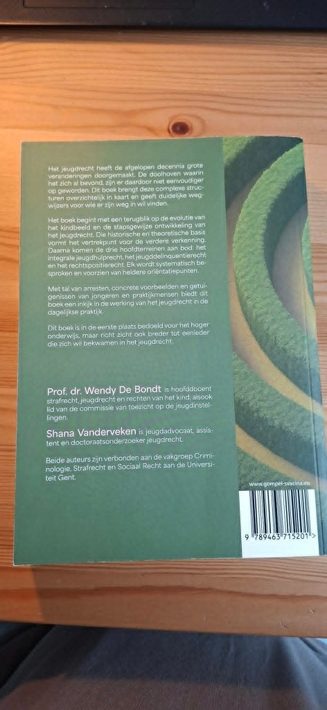 studieboek, Livres, Enlèvement ou Envoi, Utilisé, Enseignement supérieur, Wendy de bondt