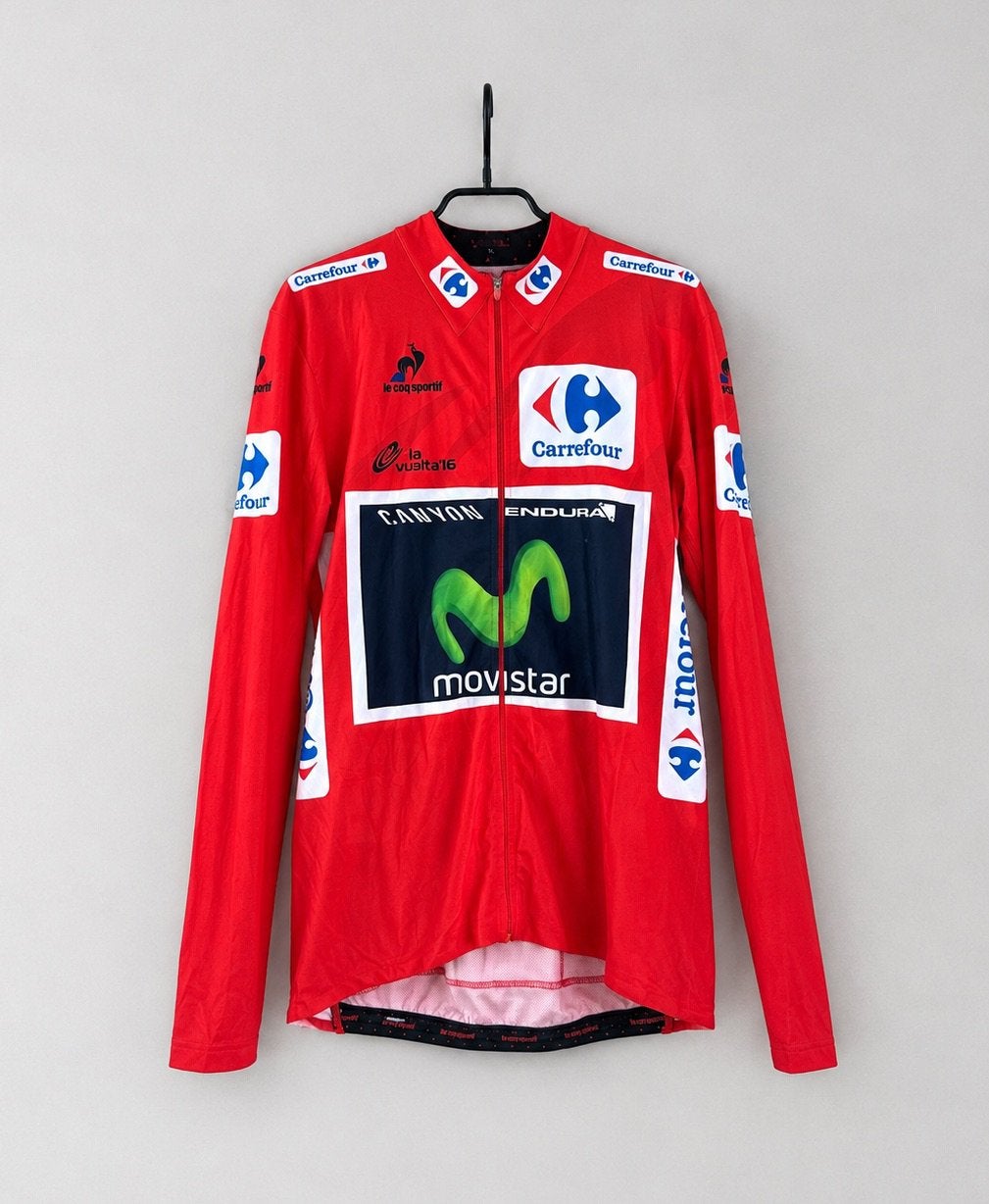 Nairo Quintana 2016 Vuelta rode trui - long sleeve, Ophalen of Verzenden, Nieuw, Kleding