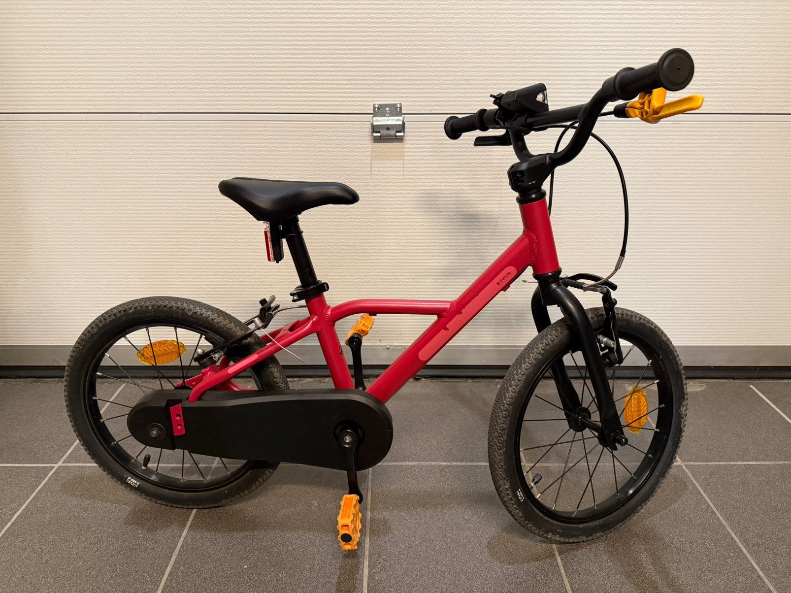 Btwin kinderfiets 16inch, Enlèvement, Comme neuf, Frein sur jante, 16 à 20 pouces
