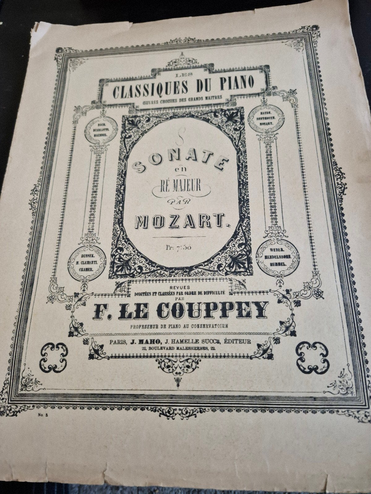 Mozart, Enlèvement ou Envoi