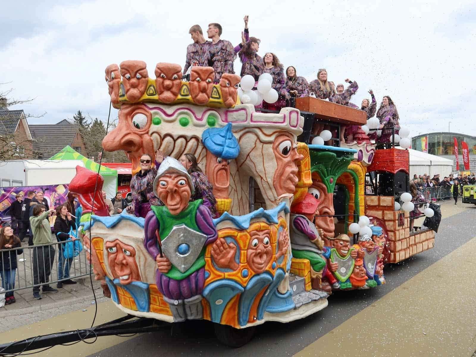 carnavalswagen te huur, Enlèvement