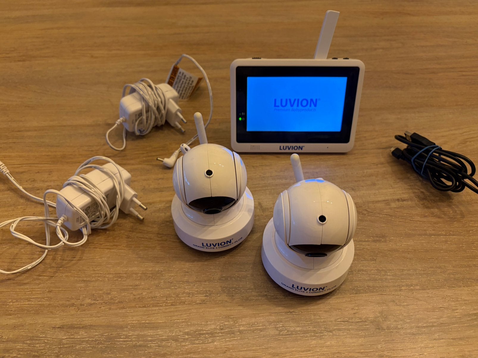 Luvion Grand Elite 3 Connect Plus, Kinderen en Baby's, Ophalen, Zo goed als nieuw, Camera