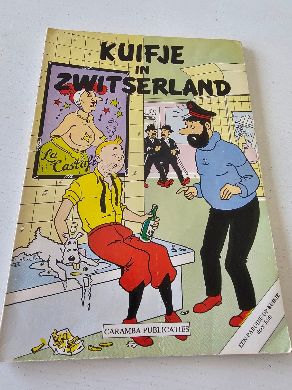 Tintin en Suisse, Enlèvement ou Envoi