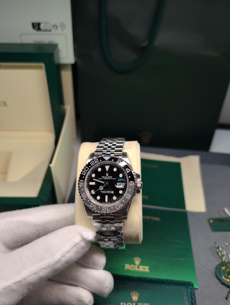 Rolex GMT-Master II bruce wayne, Handtassen en Accessoires, Ophalen of Verzenden, Rolex