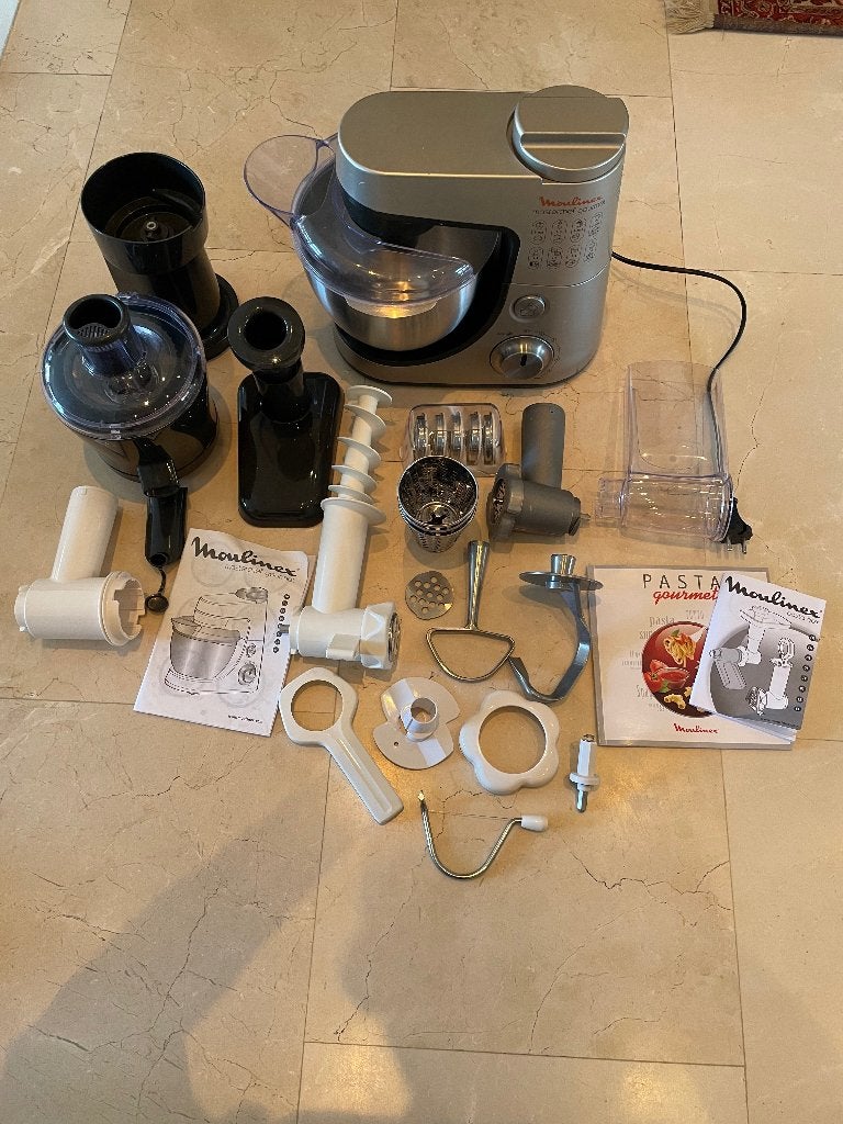 Robot de cuisine Moulinex masterchef, Electroménager, Résiste au lave-vaisselle, Enlèvement, Utilisé, 4 litres ou plus