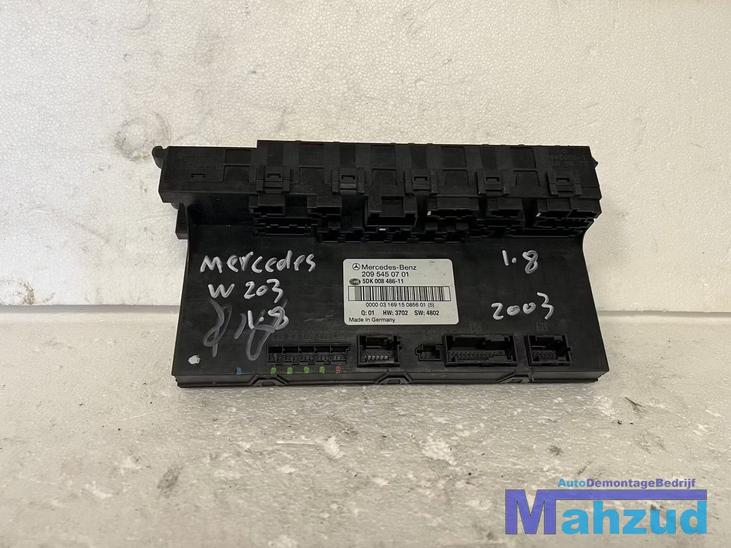 MERCEDES C-KLASSE W203 1.8 Zekeringkast achter 2095450701, Fabrikant BV, Gebruikt, Info@fabrikant.eu, Fabrikantstraat 1
1000 AA  Amsterdam, NL