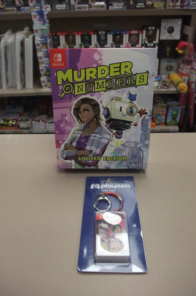 Murder by Numbers  Limited Edition (cib) switch, Enlèvement ou Envoi, 1 joueur, Play asia, Comme neuf