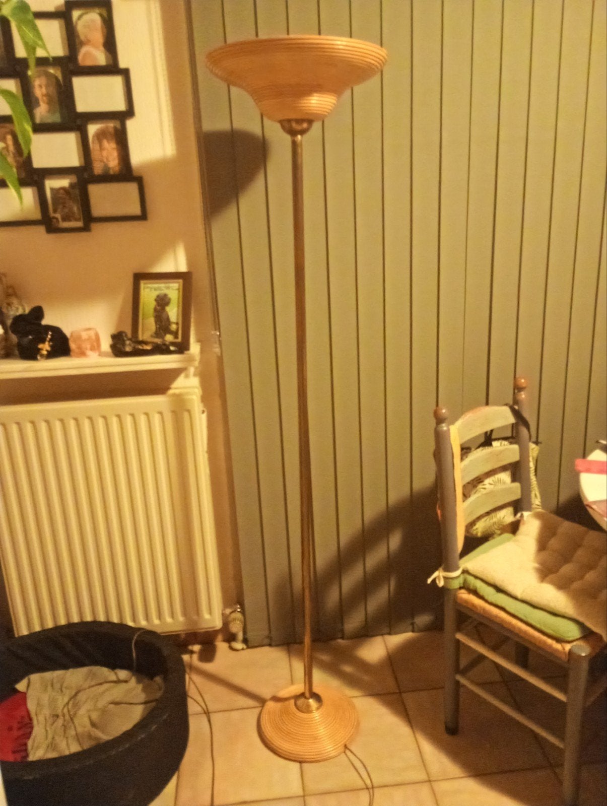 Lampe sur pied, Maison & Meubles, Enlèvement, Comme neuf, Métal, 150 à 200 cm