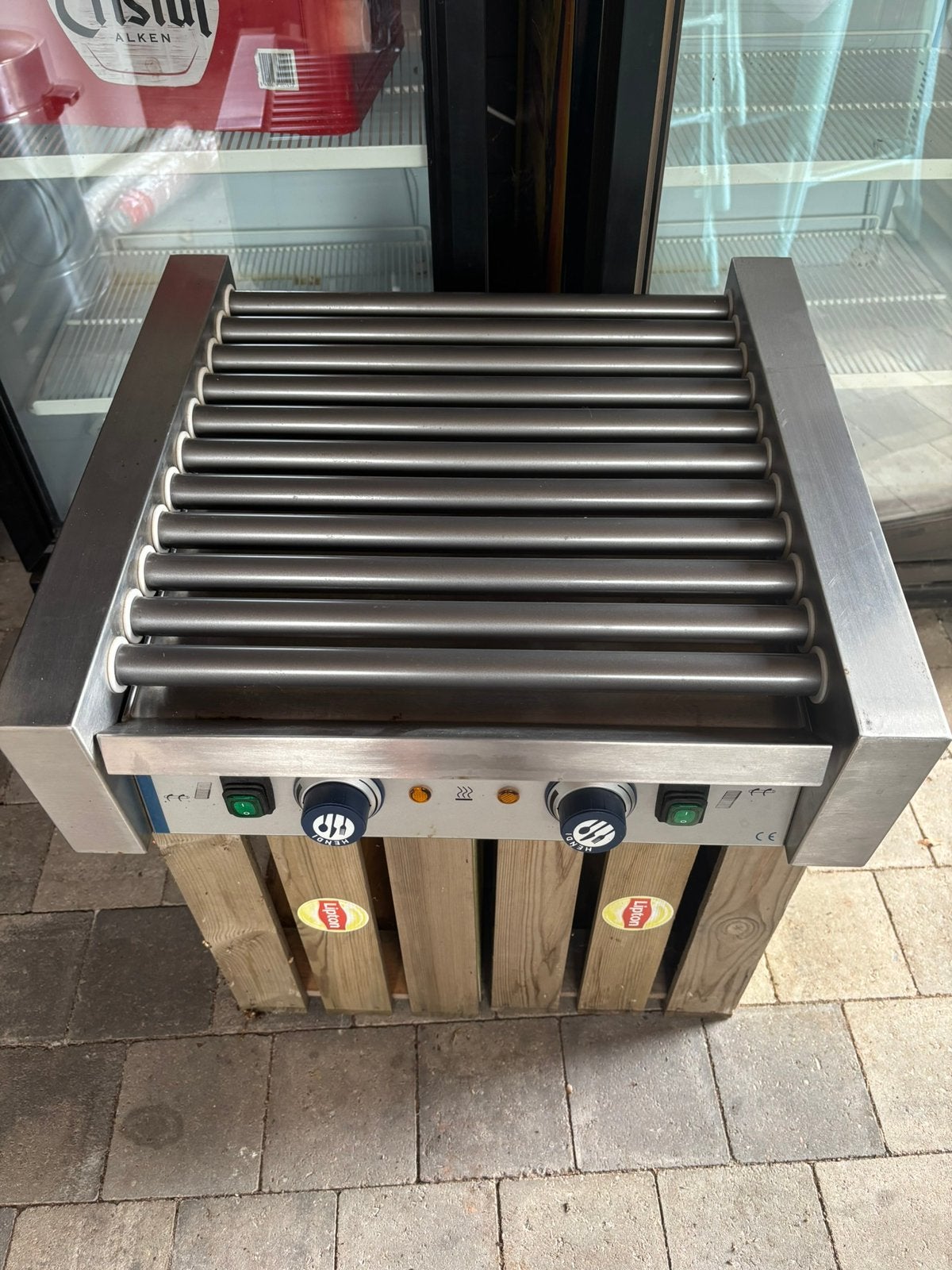 Hendi worstenroller grill, Enlèvement ou Envoi, Neuf, sans emballage, Cuisinière, Friteuse et Grils