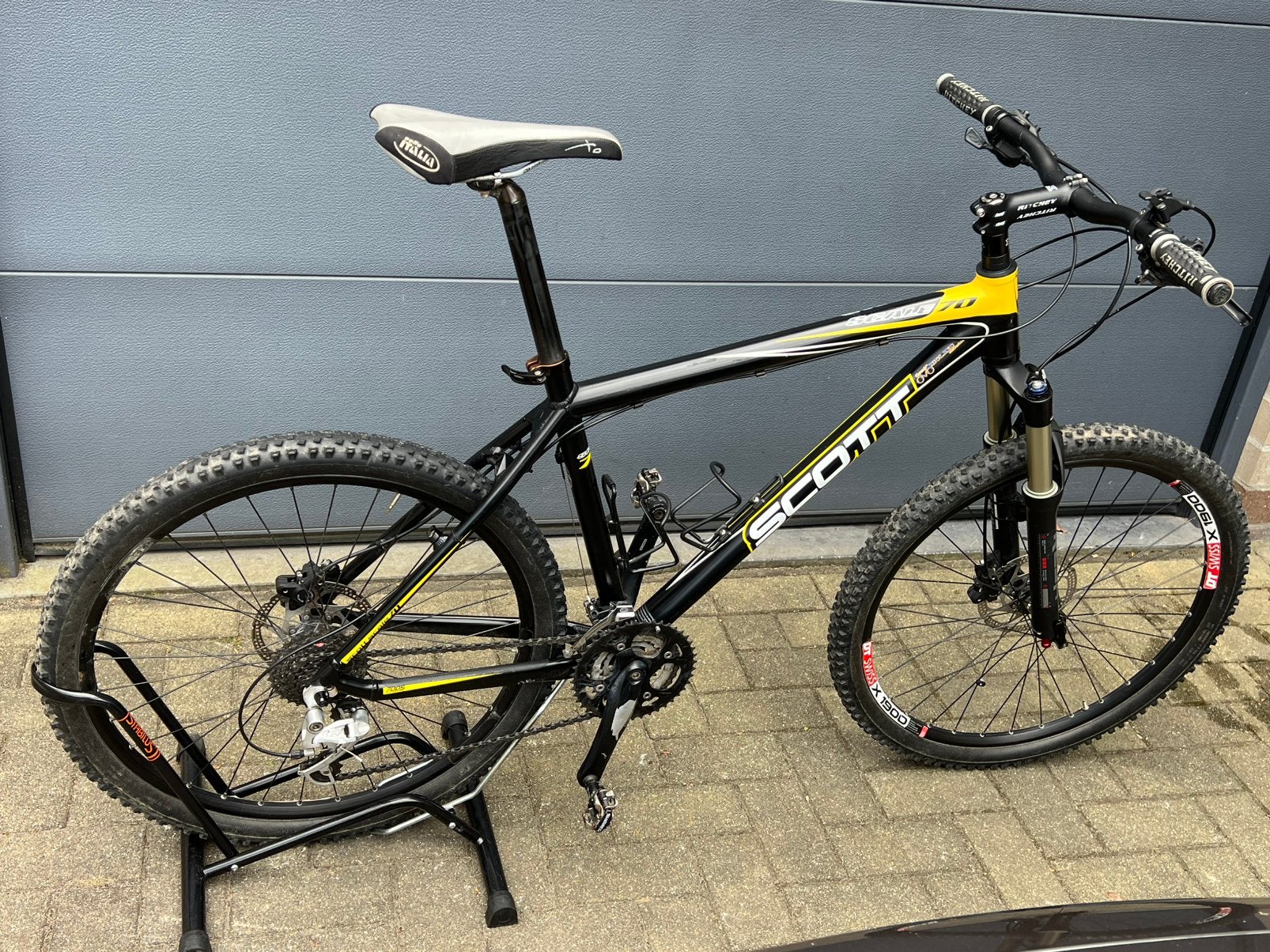 Scale VTT SCOTT 26 “- Deore XT - DT Swiss - Rockshox Reba, Vélos & Vélomoteurs, Enlèvement, Utilisé