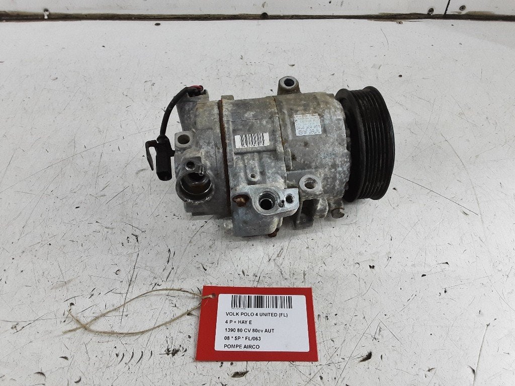AIRCO POMP Volkswagen Polo IV (9N1 / 2/3) (6Q0820808D), Gebruikt, Volkswagen, Mevr. I. Hauben, Rue de l'Espoir 34 34
4030  GRIVEGNÉE, BE