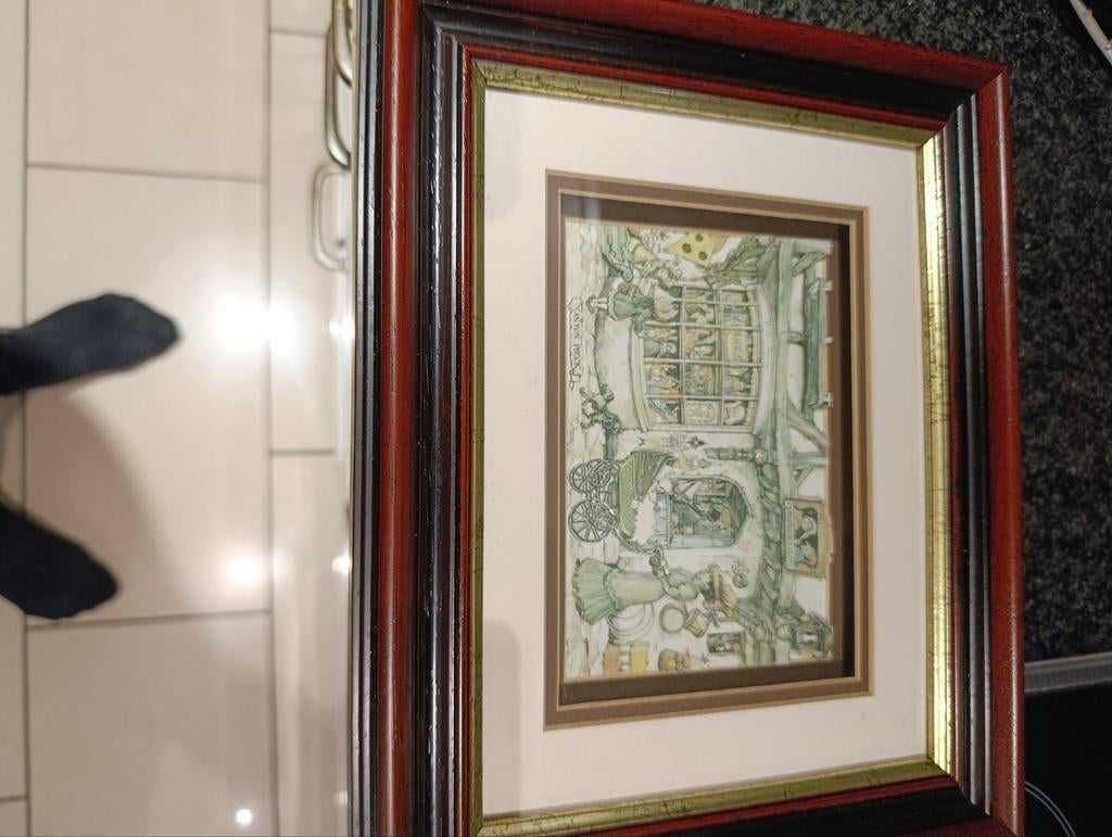 Anton Pieck schilderij, Huis en Inrichting, Ophalen