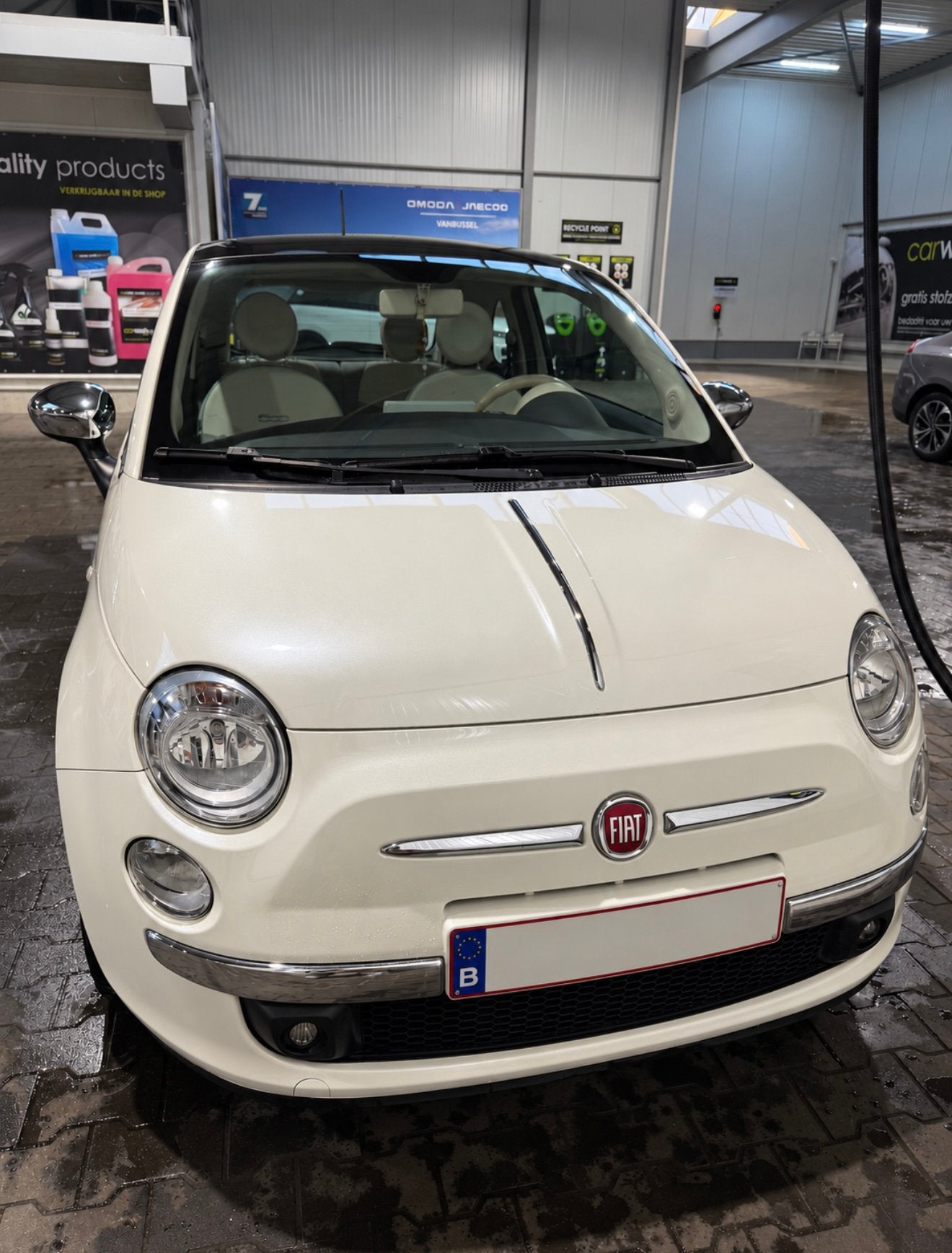 Fiat 500 I 1.2 benzine | 2014 |  111.700 km, Auto's, Particulier, Airconditioning, Te koop, Benzine