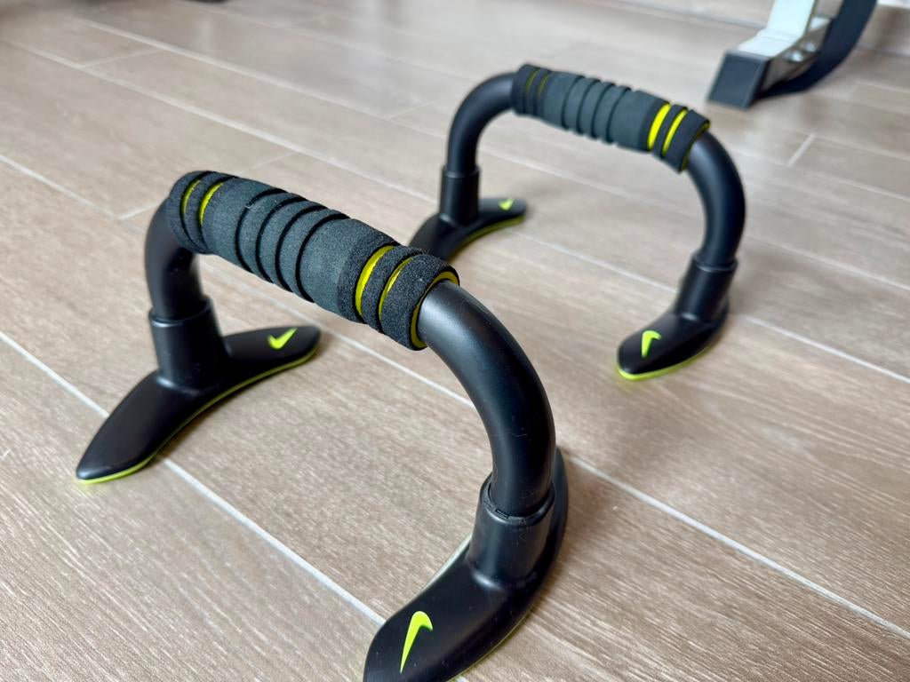 Nike Push Up Opdruksteunen, Sports & Fitness, Équipement de fitness, Enlèvement, Neuf, Bras, Barre de push-up