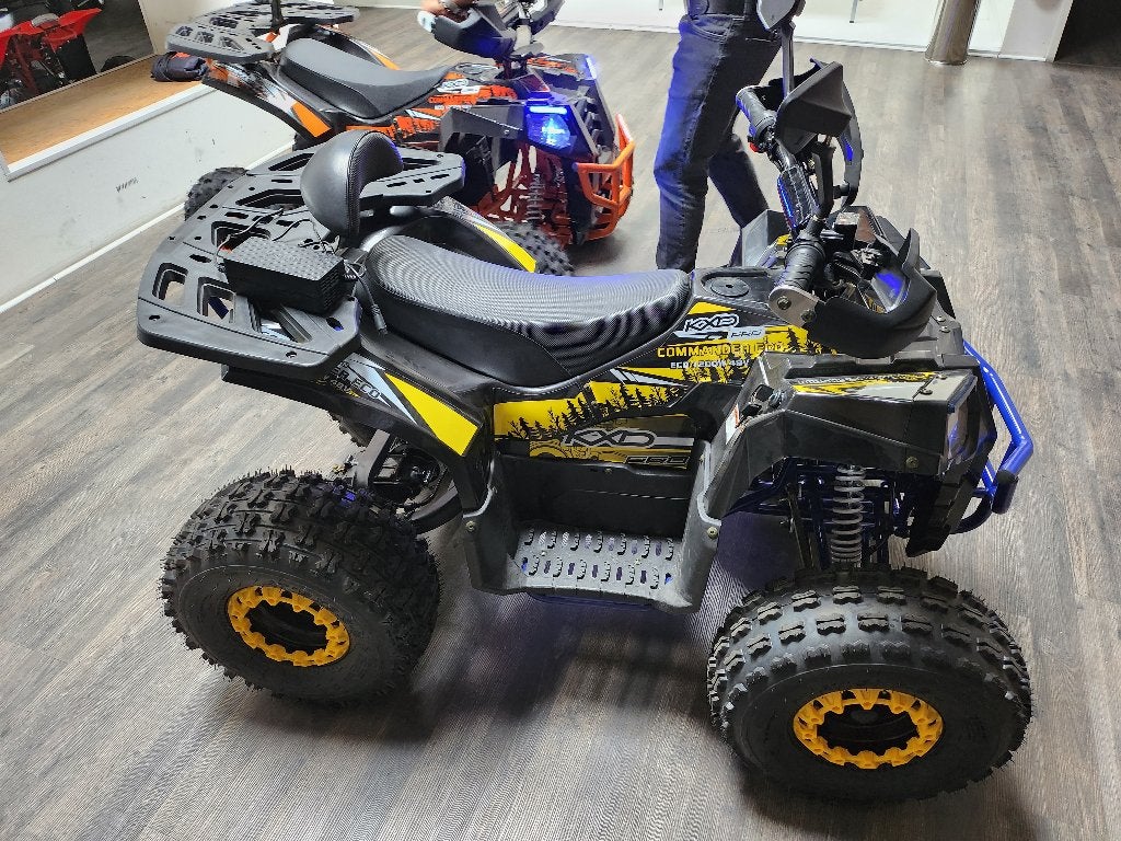 quad 125cc Warrior Lemon pro, 125 cc, 11 kW of minder, 1 cilinder