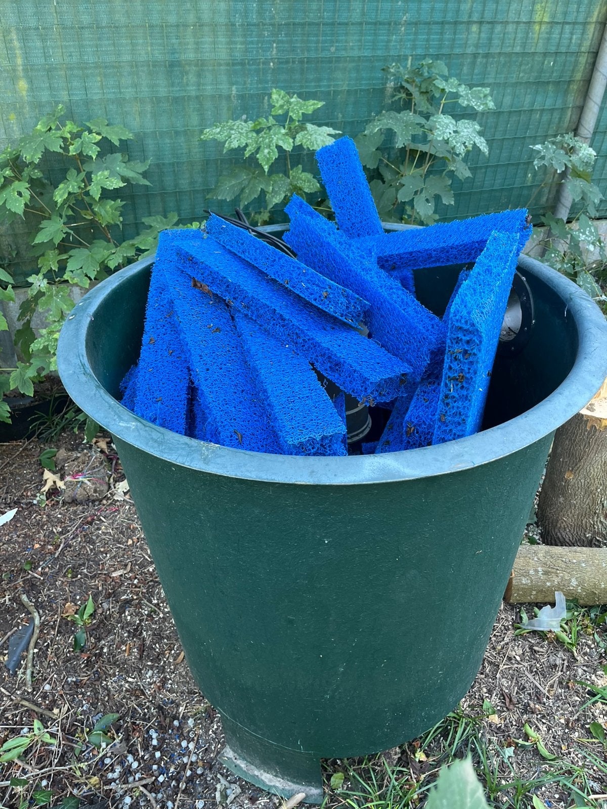 Polyester vijverfilterton, Tuin en Terras, Ophalen, Gebruikt