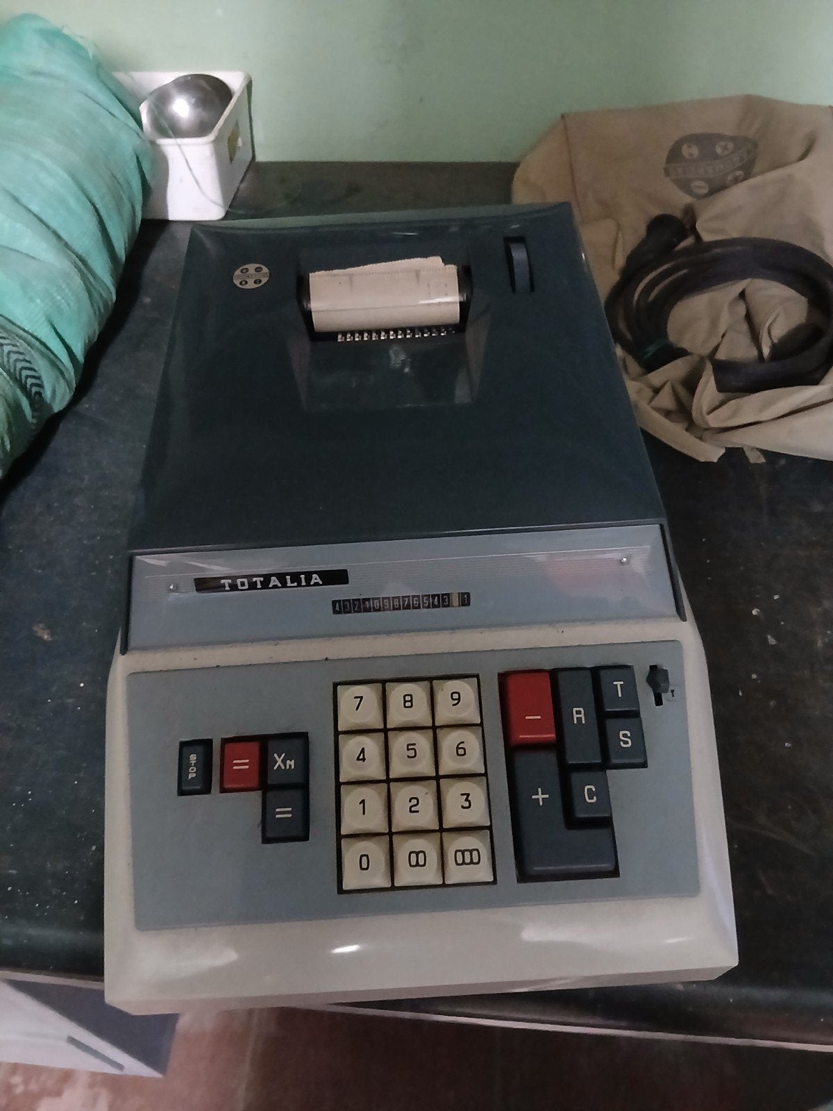 rekenmachine totalia op stroom 230v, Verzamelen, Ophalen