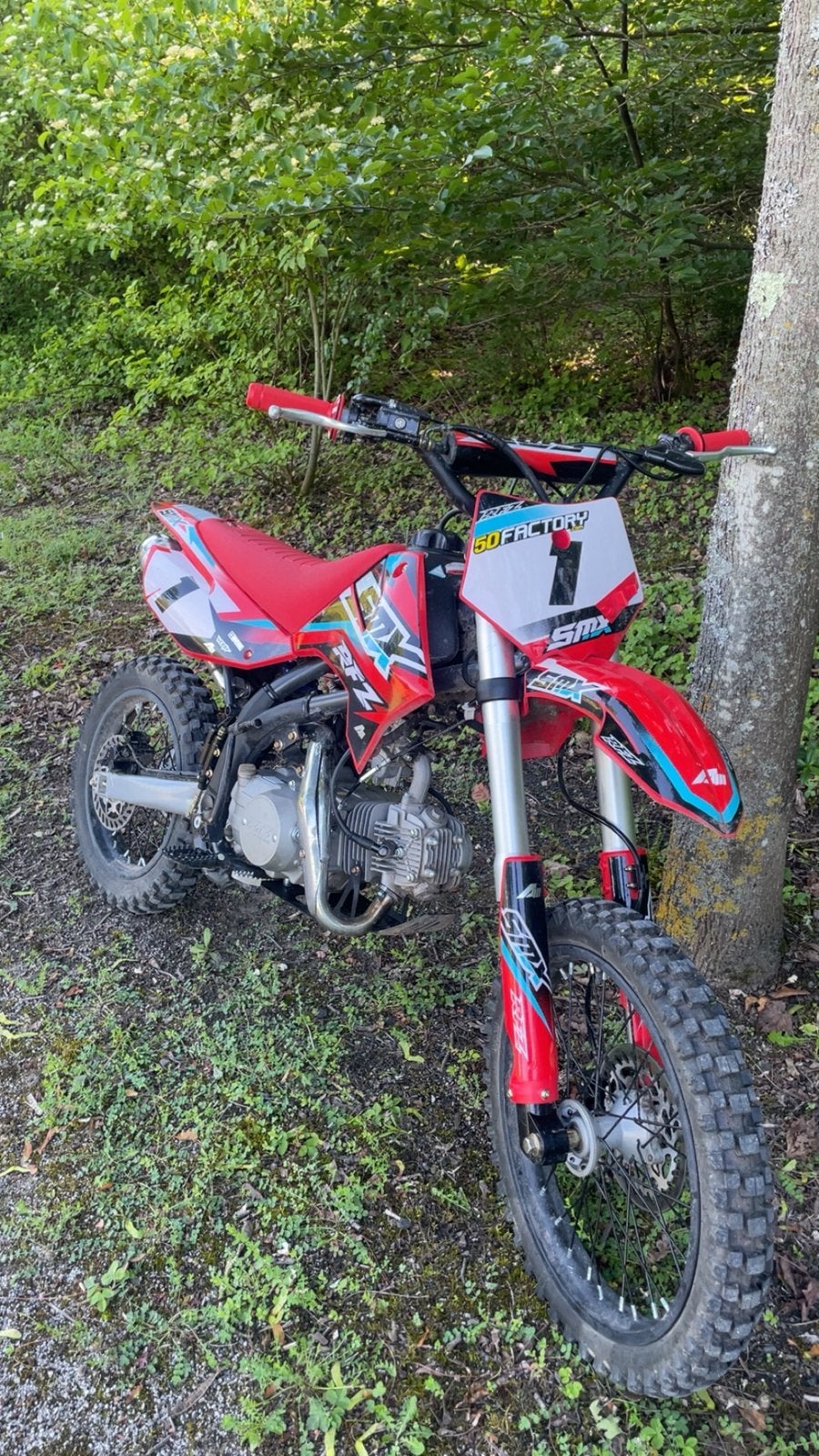 Dirt 125 smx RFZ, Vélos & Vélomoteurs, Mini Bikes, Midi Bikes & Pit Bikes, Dirt Bike, 125 cm³, Enlèvement, Utilisé