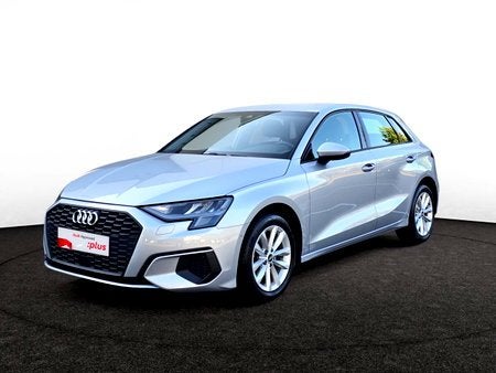 Audi A3 Sportback Attr 35TFSI 150pk S tronic - ACC, LED, Tre, Auto's, Automaat, Parkeersensor, Berline, Zilver of Grijs