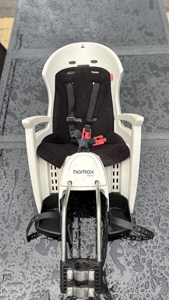 Kinderstoel HAMAS voor de fiets, Ophalen, Achterzitje, 15 t/m 36 kg, HAMAX (Decathlon)