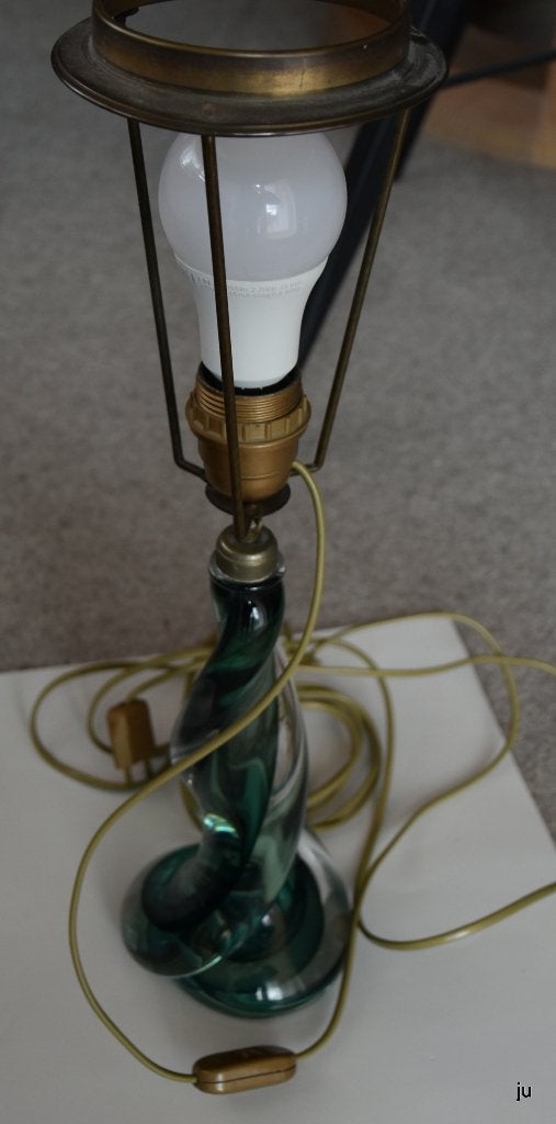 Toplamp Val Saint Lambert van de jaren 50-60., Antiek en Kunst, Antiek | Verlichting, Ophalen
