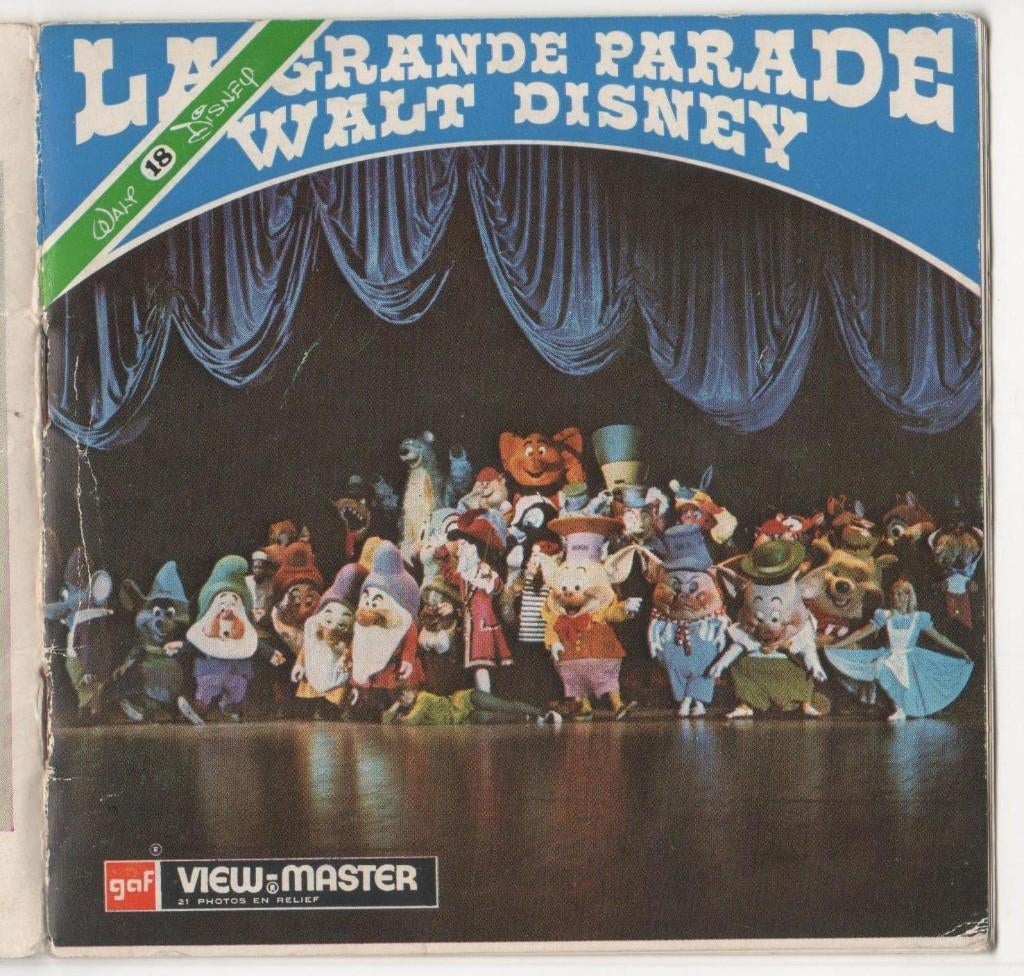 View-master La grande parade de Walt-Disney B 517 FR, Antiquités & Art, Antiquités | Jouets, Enlèvement ou Envoi