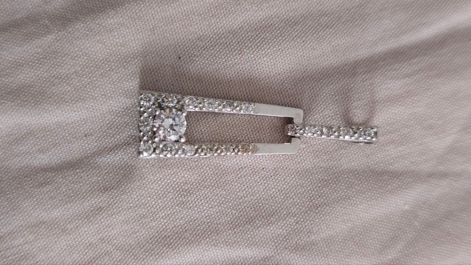 swarovski hanger ketting, Ophalen of Verzenden