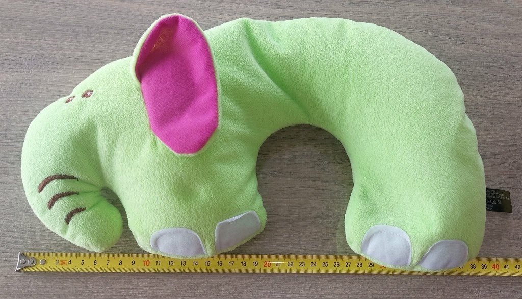 Kussen: reiskussen kindernekkussen Olifant (NIEUWSTAAT), Ophalen of Verzenden, Nieuw