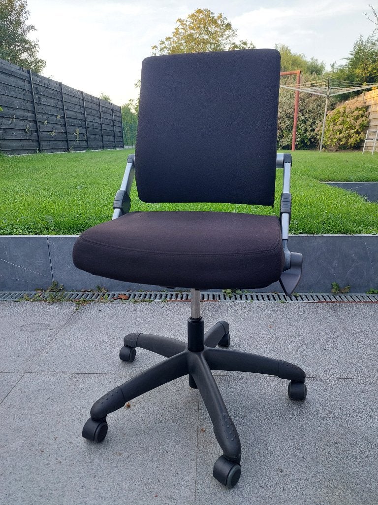 Häg 03 bureaustoel, Huis en Inrichting, Ophalen, Gebruikt, Zwart, Bureaustoel