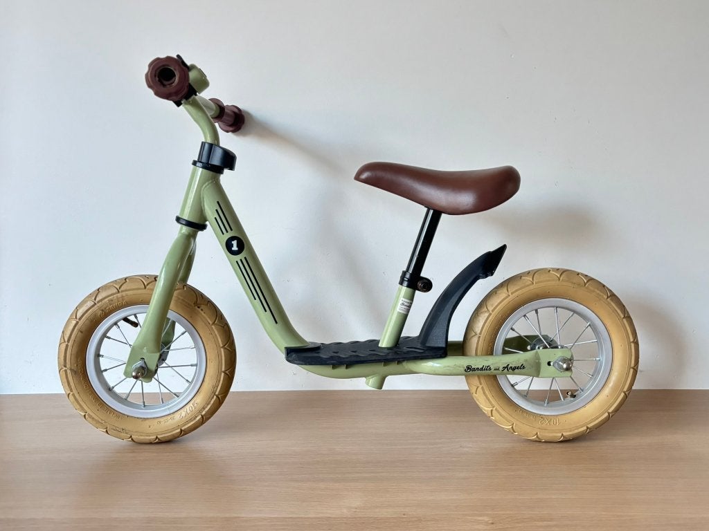 Bandits and Angels Loopfiets – Retro Rider Groen (metaal), Ophalen, Gebruikt, Loopfiets