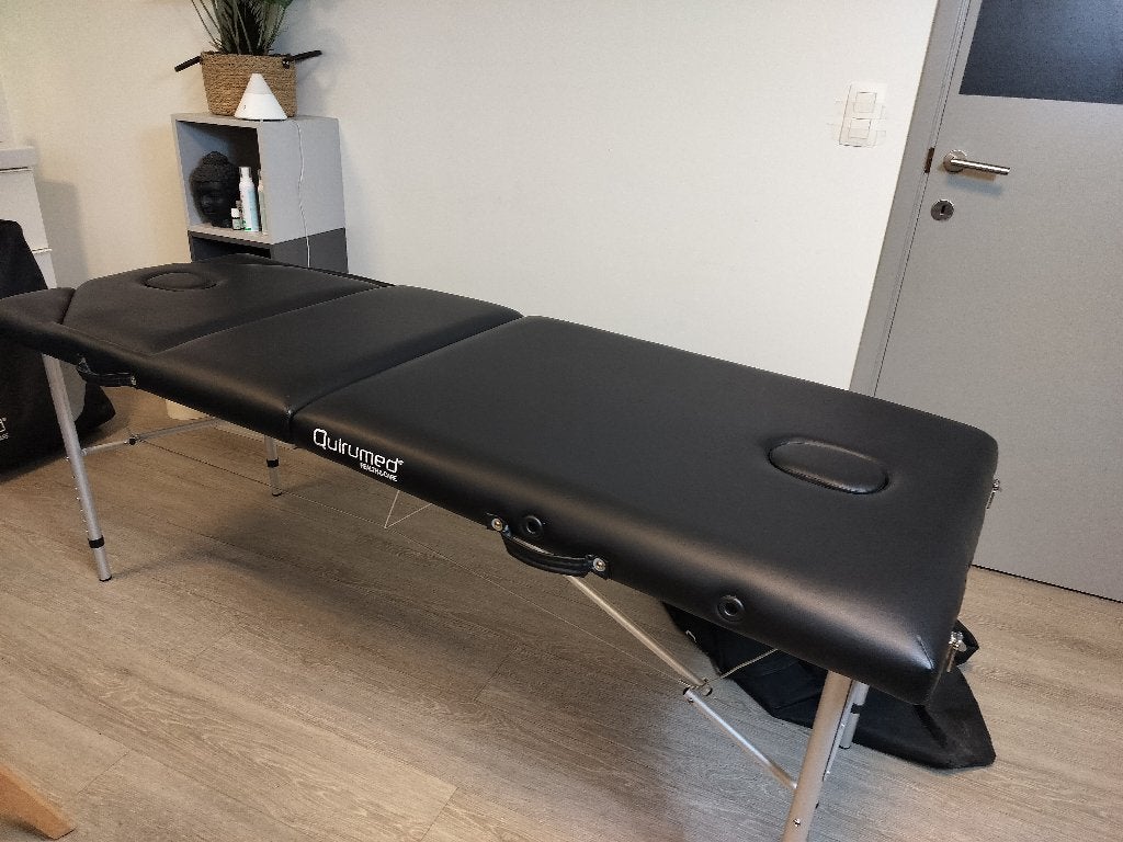 TABLE DE MASSAGE PROFESSIONNELLE PLIANTE – ÉTAT NEUF, Enlèvement, Table de massage