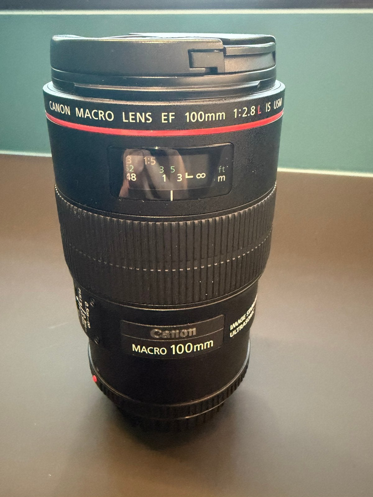 Canon EF100mm f/2.8L macro IS USM in perfecte staat, TV, Hi-fi & Vidéo, Enlèvement ou Envoi, Comme neuf