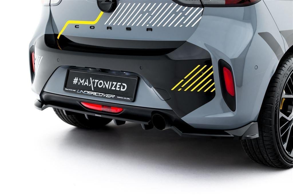 Maxton Design Opel Corsa F Facelift [Mk6 Facelift] Rear Spli, Auto diversen, Tuning en Styling, Verzenden