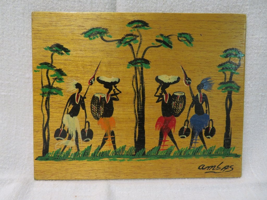 Art populaire congolais (1950/1960) - AMBAS (ref. 81), Enlèvement