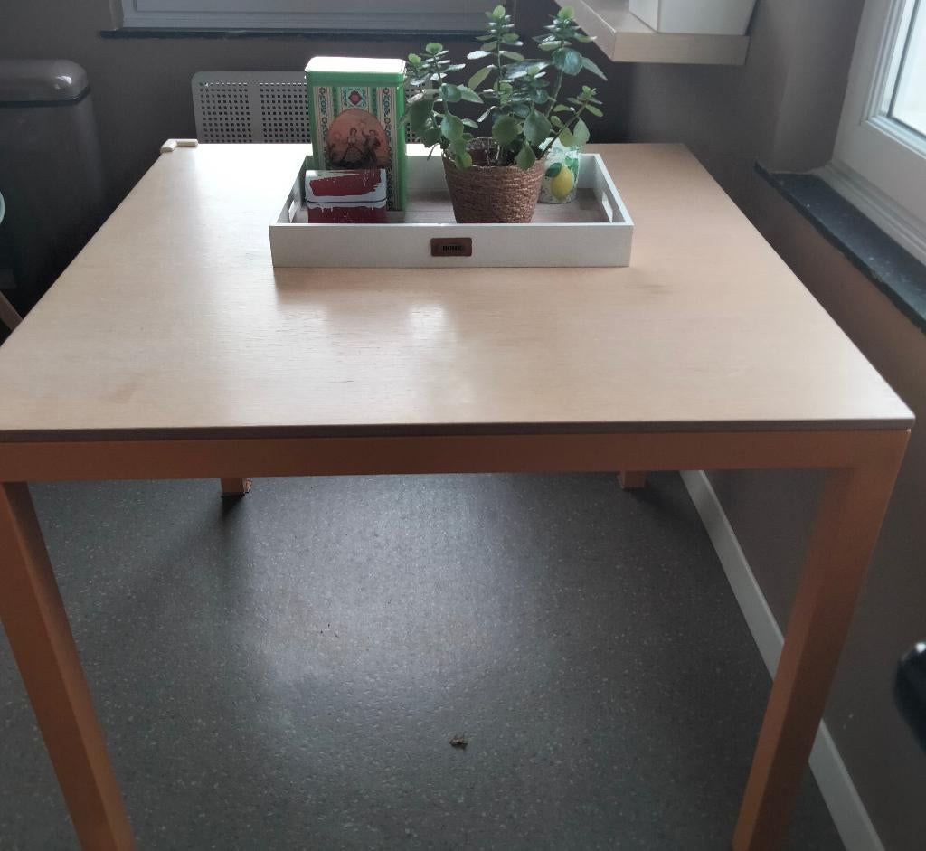 Table cuisine, Quatre personnes, 50 à 100 cm, Carré, Enlèvement
