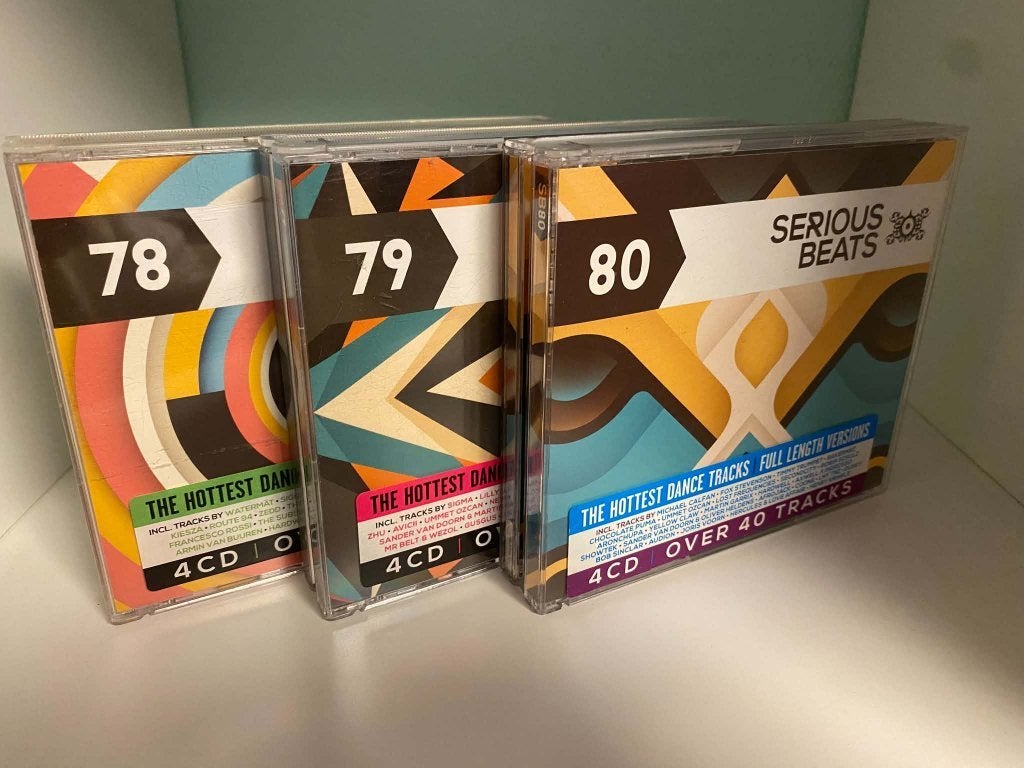 Serious Beats vol.78 / vol.79 / vol.80 (lire le descriptif), Envoi, Utilisé, House, Compilation