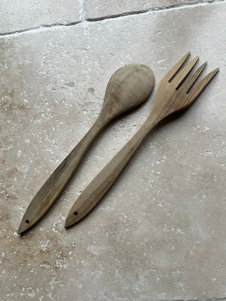 Couverts à salade, Set de couverts, Couverts à salade, Comme neuf, Enlèvement