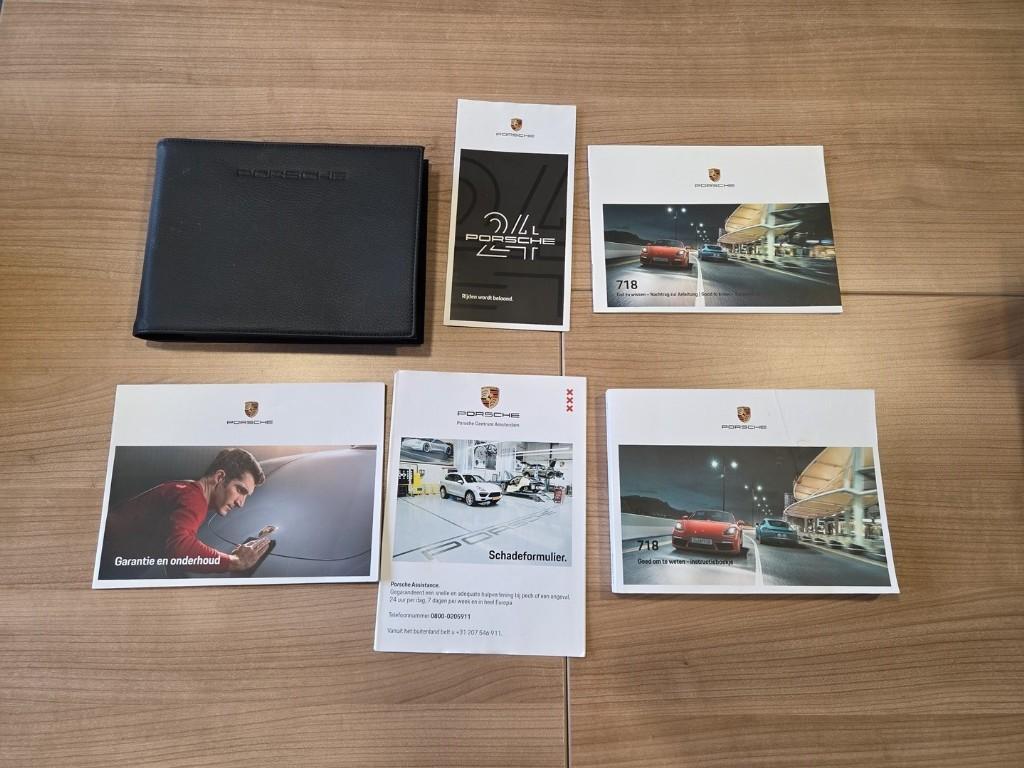 MANUEL UTILISATEUR Porsche 718 Boxster (982) (01-2016/-), Dhr. J. Ham, Administratie@autoham.nl, Porsche, Utilisé