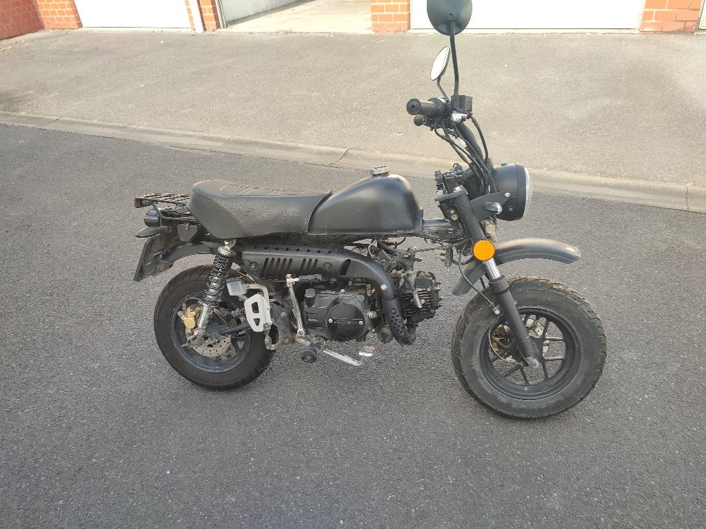monkey 125cc moto, Fietsen en Brommers, Ophalen, Zo goed als nieuw, Overige typen, Honda dax monkey jincheng skyteam