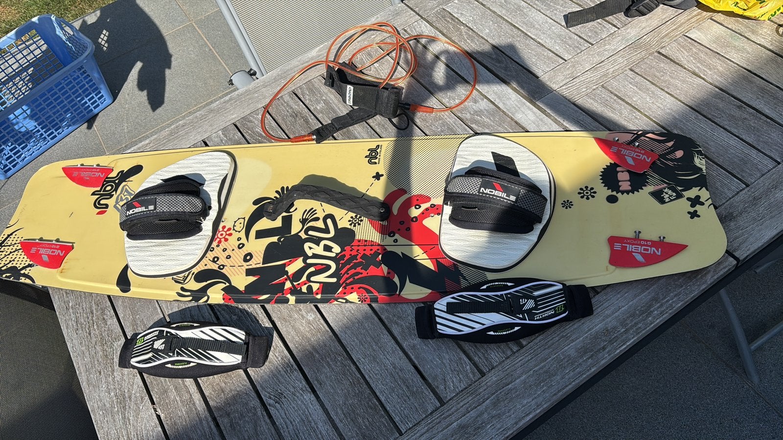 Kitesurfplank nbl 137, Ophalen, Gebruikt, Twintip, Kiteboard