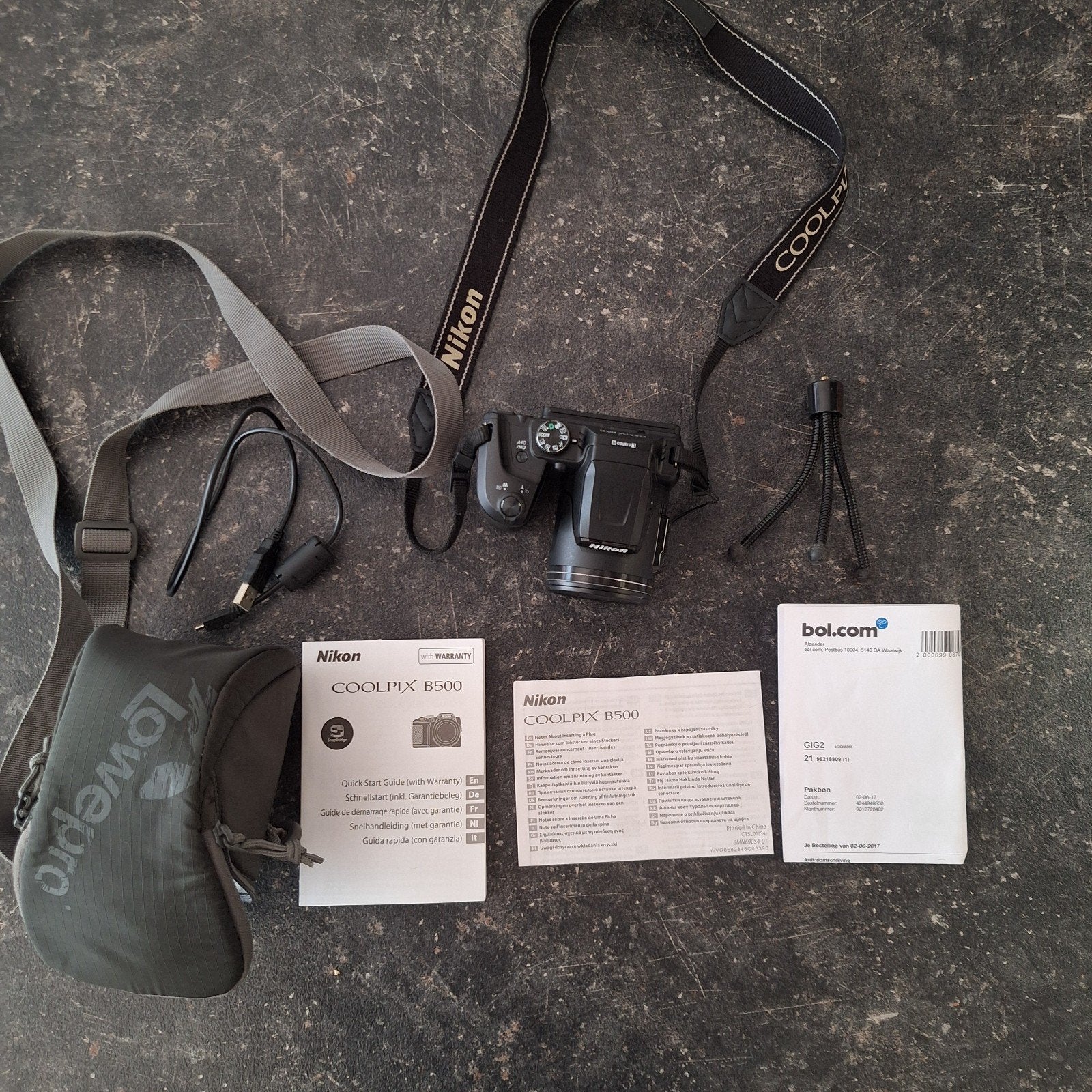Nikon Coolpix B500, Ophalen of Verzenden, Camera, Full HD