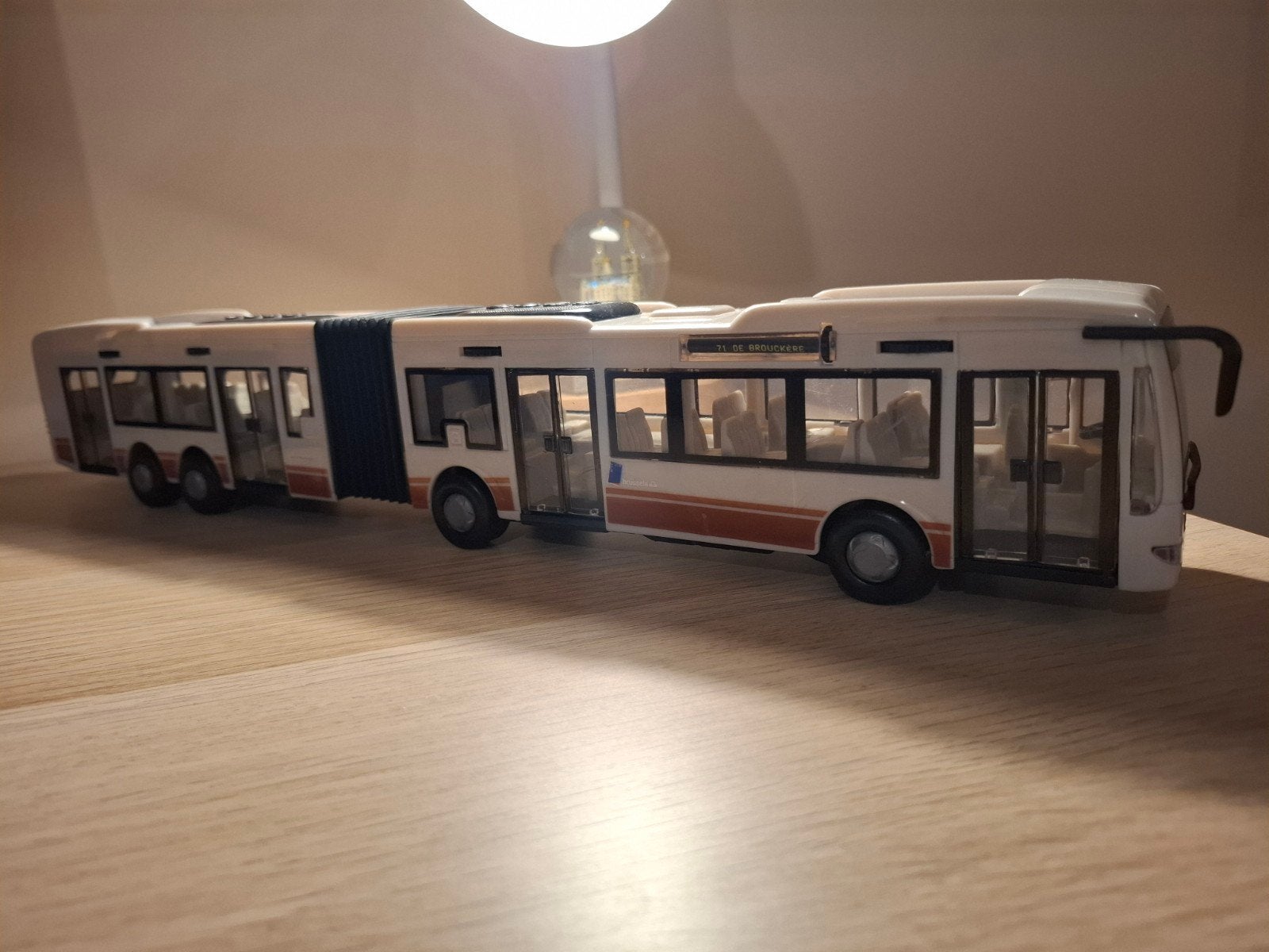 Bus articulé de la STIB (Ligne 71), Enlèvement ou Envoi, Comme neuf, Bus ou Camion
