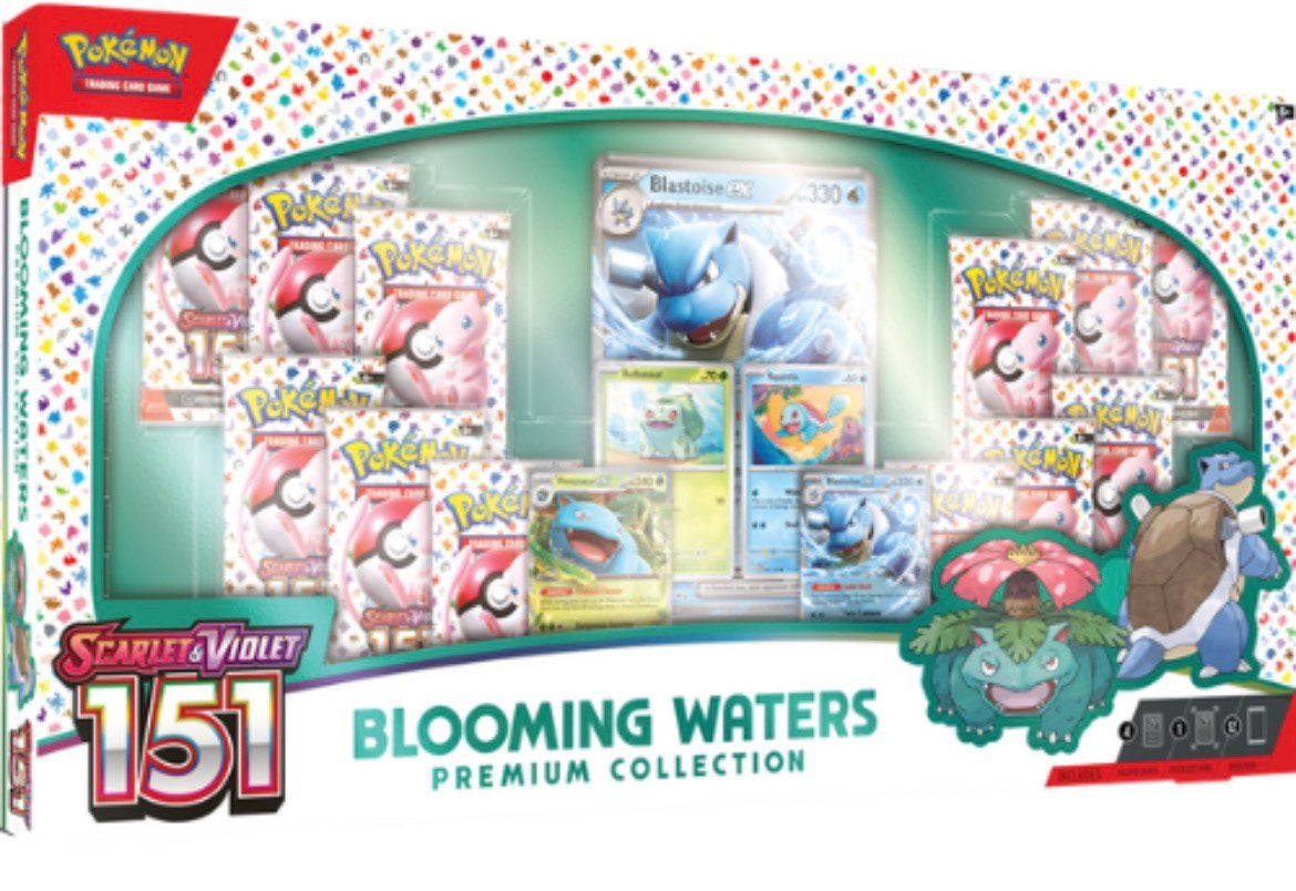 Pokémon 151 Blooming Waters, Hobby en Vrije tijd, Verzamelkaartspellen | Pokémon, Ophalen of Verzenden, Nieuw, Boosterbox, Foil