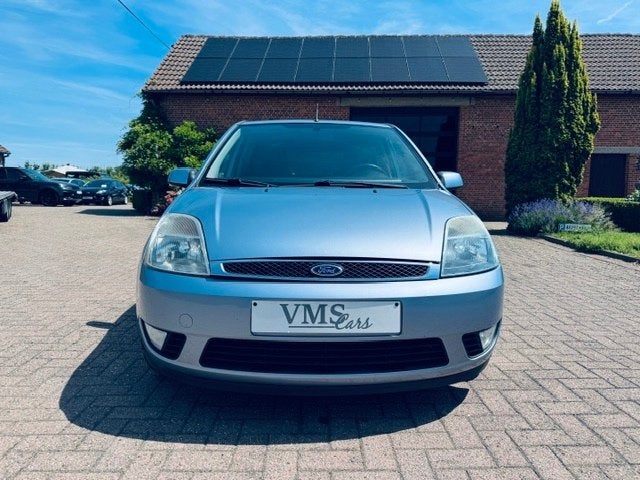 Ford Fiesta 1.3 Benzine * Garantie * Airco *, Auto's, 1299 cc, Stof, Zwart, Blauw