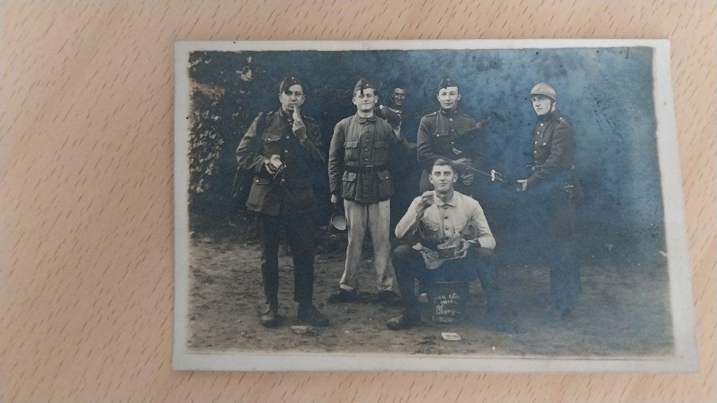 Postkaart leger 3, Ophalen of Verzenden, Gelopen