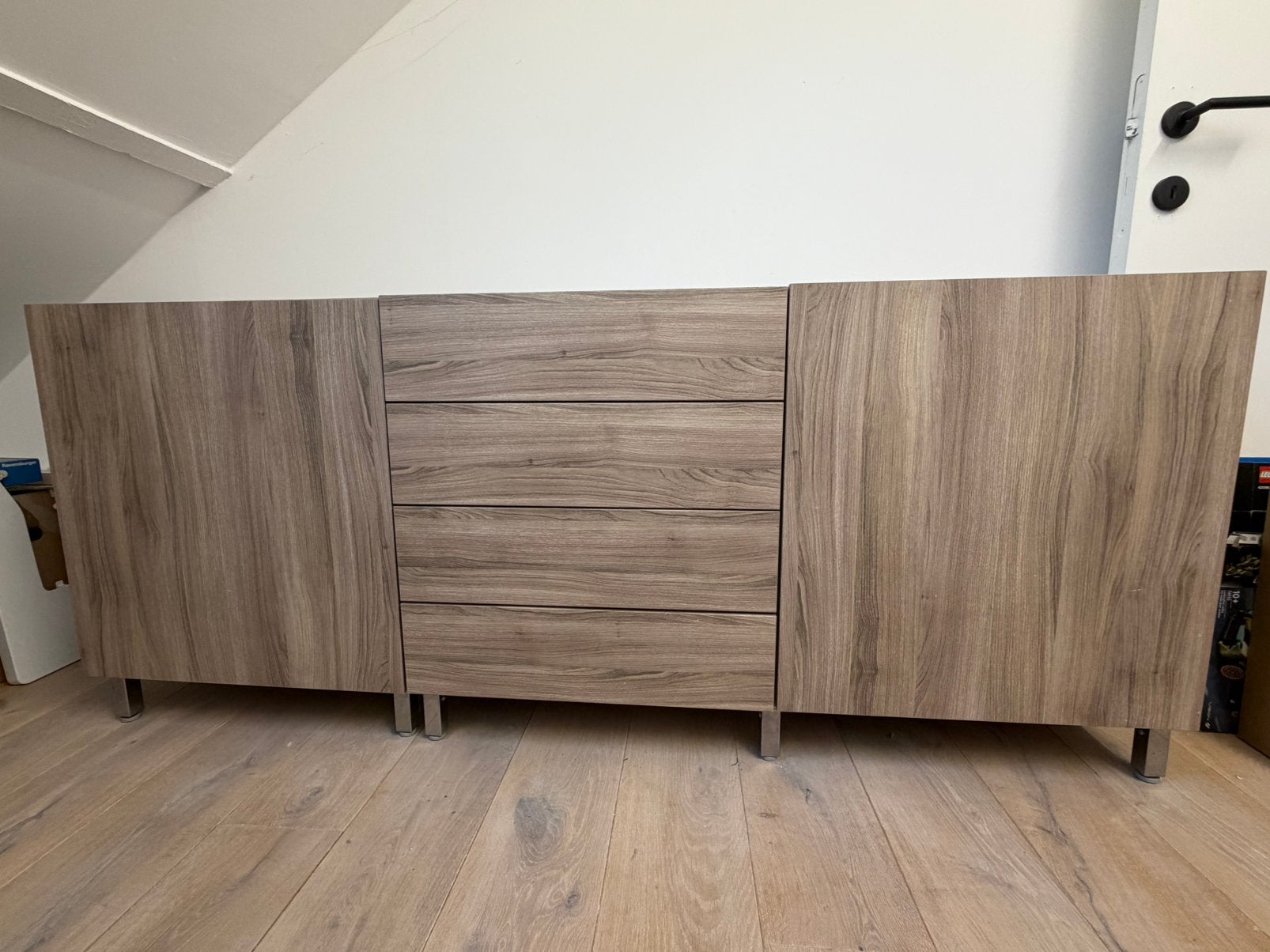 IKEA Besta Dressoir - 180 cm x 42 cm x 74 cm, Huis en Inrichting, Ophalen, Gebruikt, 150 tot 200 cm, Met lade(s)