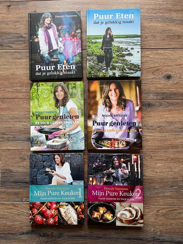 8 kookboeken Pascale Naessens, Boeken, Kookboeken, Ophalen